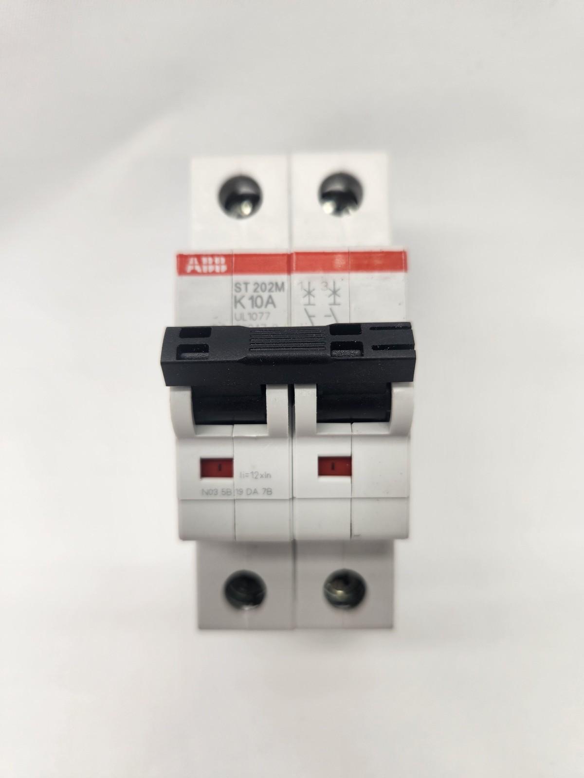 ST202M-K10 Thermal Magnetic Circuit Breaker Miniature Pole 10A