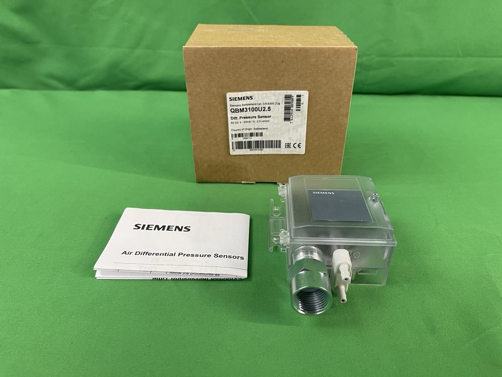 QBM3100U2.5 Differential Pressure Sensor