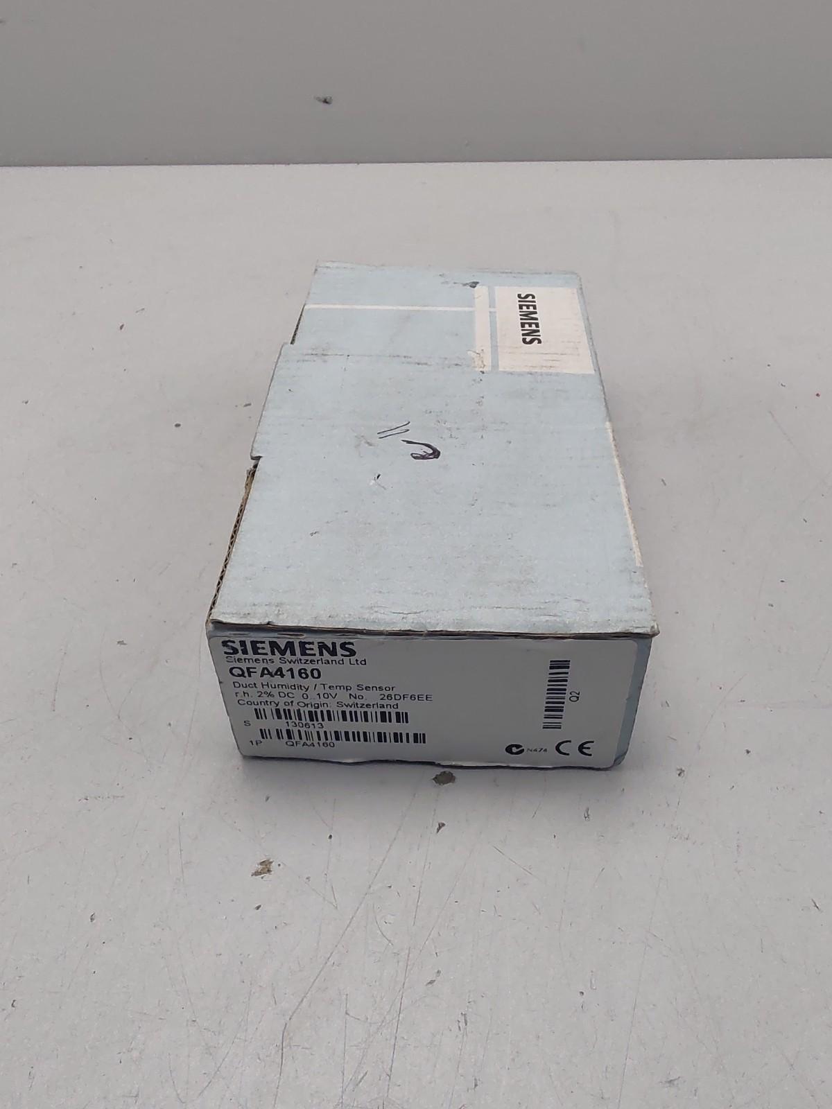 QFA4160 Duct Humidity/Temp Sensor 26DF6EE