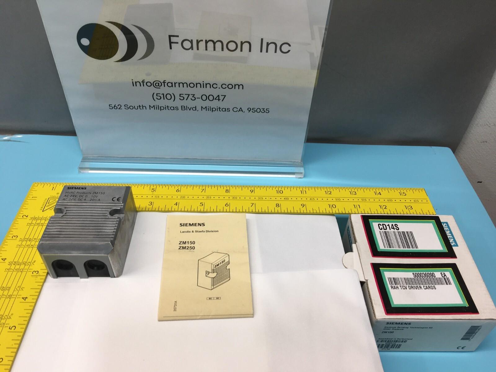 ZM150 RAH TCV DRIVER CARDS 500036090 HVAC PRODUCTS, 130418