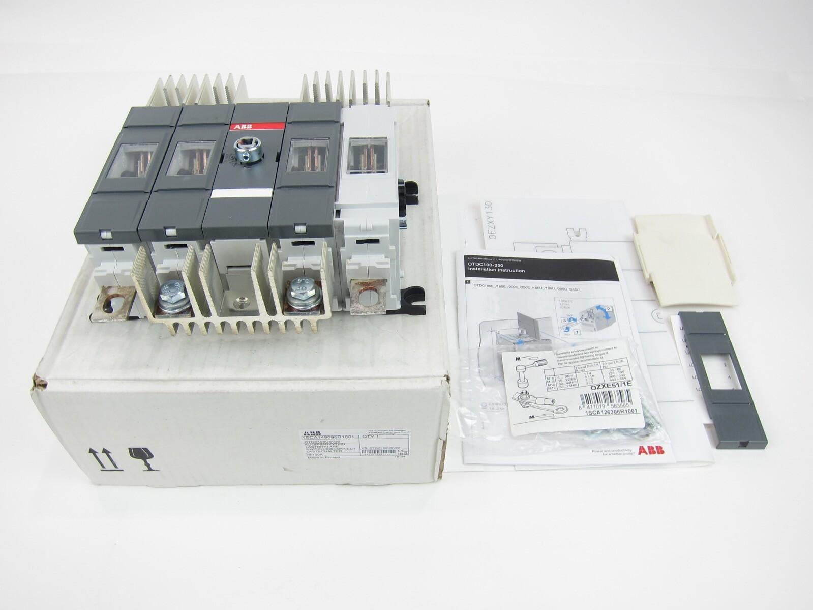 1SCA149095R1001 Disconnect Switch OTDC100USV22