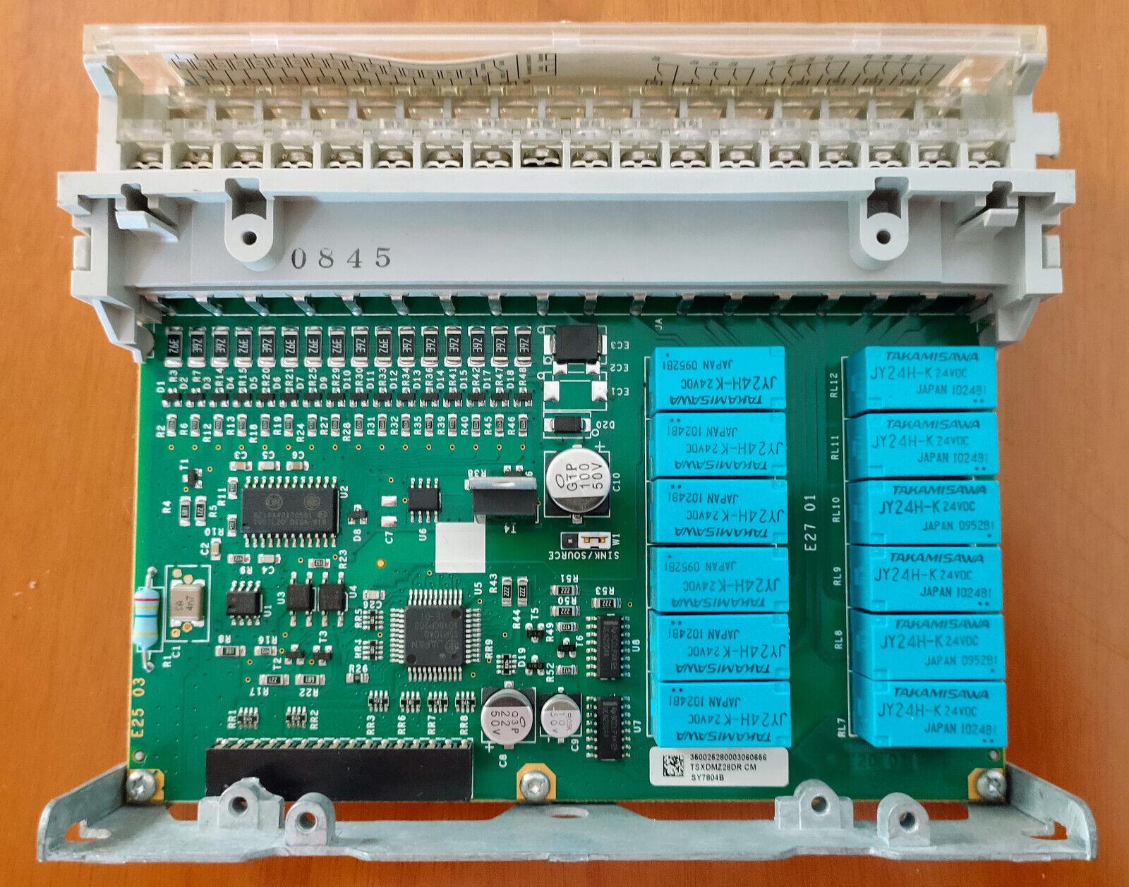 TELEMECANIQUE TSX MICRO TSX37) I/O MODULE TSX DMZ 28DR TSXDMZ28DR