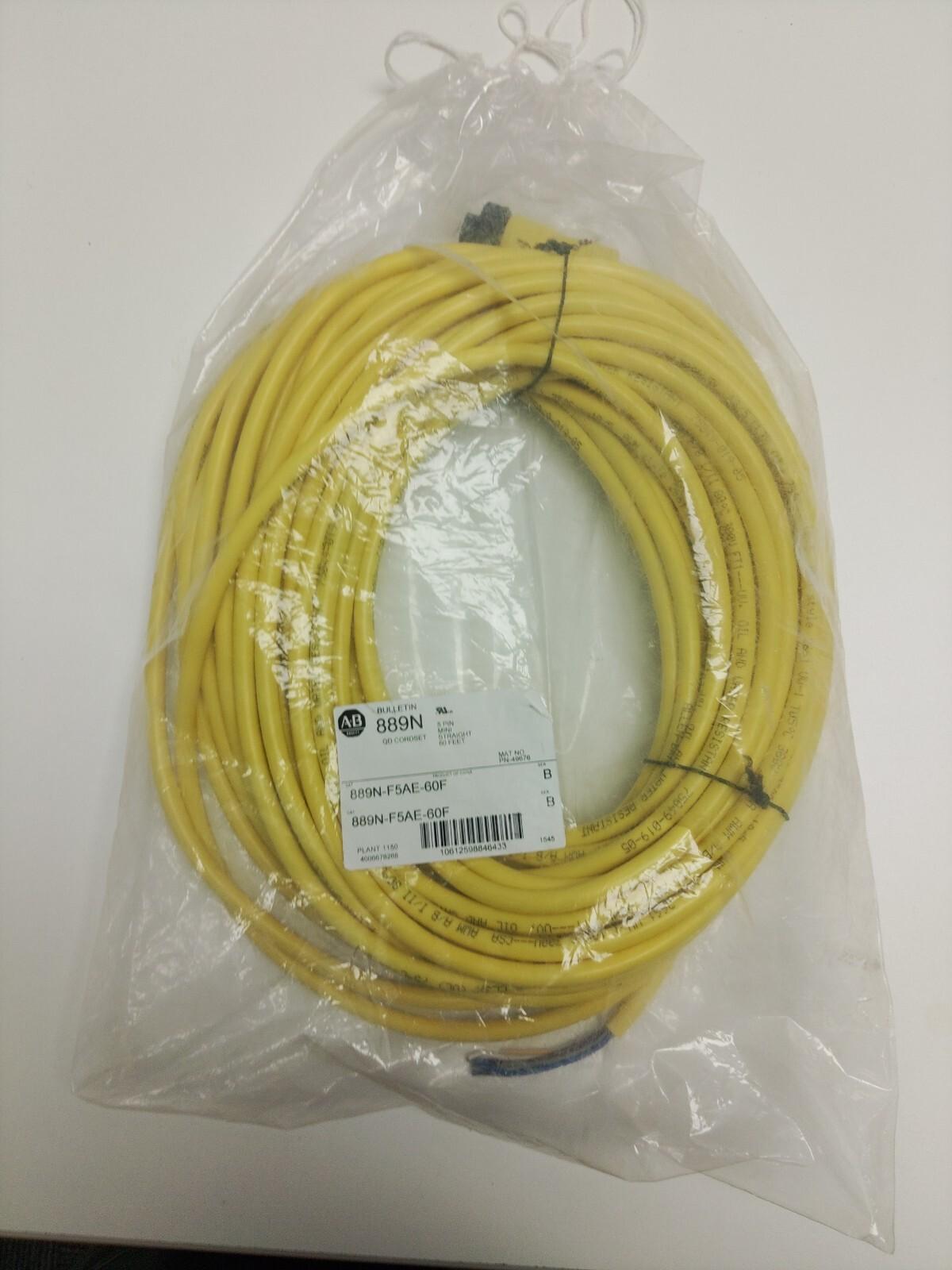 889N-F5AE-60F PIN SINGLE ENDED MINI CORD 60FT IN PACKAGE