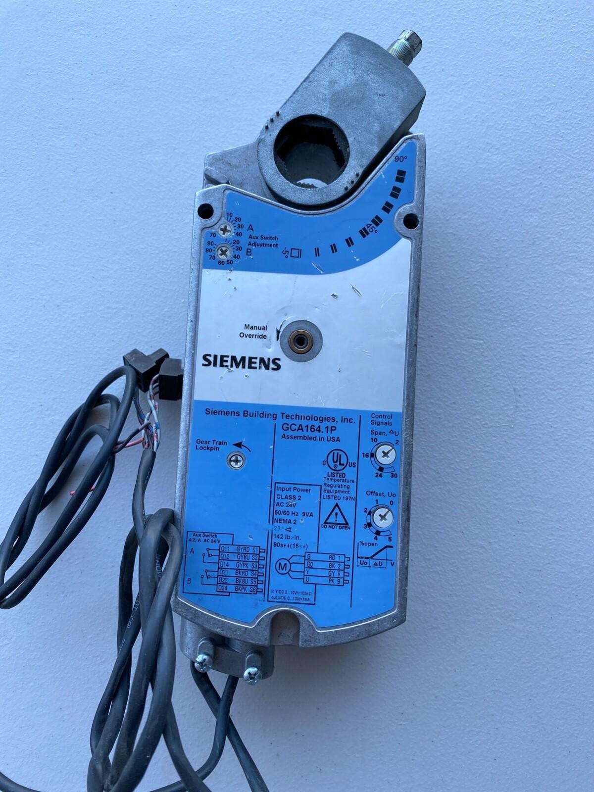 GCA164.1P Spring Return Electric Damper OpenAir Actuator