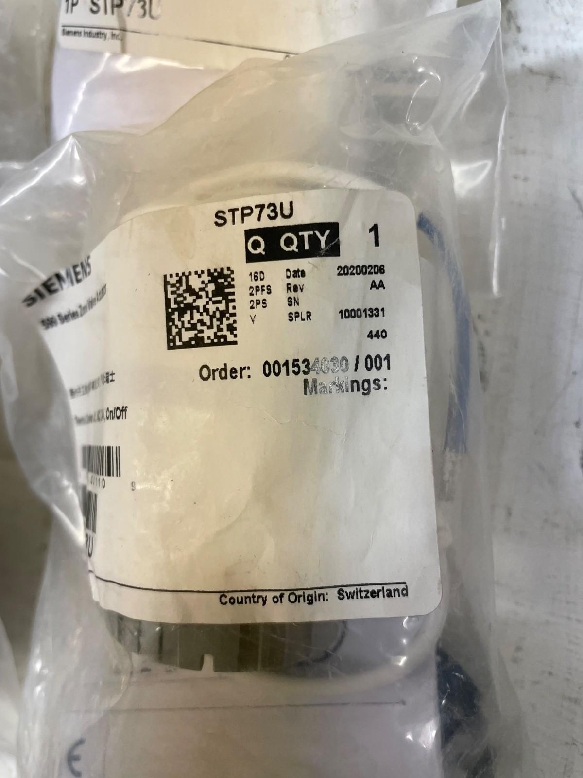 STP73U 599 24 Vac 2-position Electro Thermal N/open Actuator