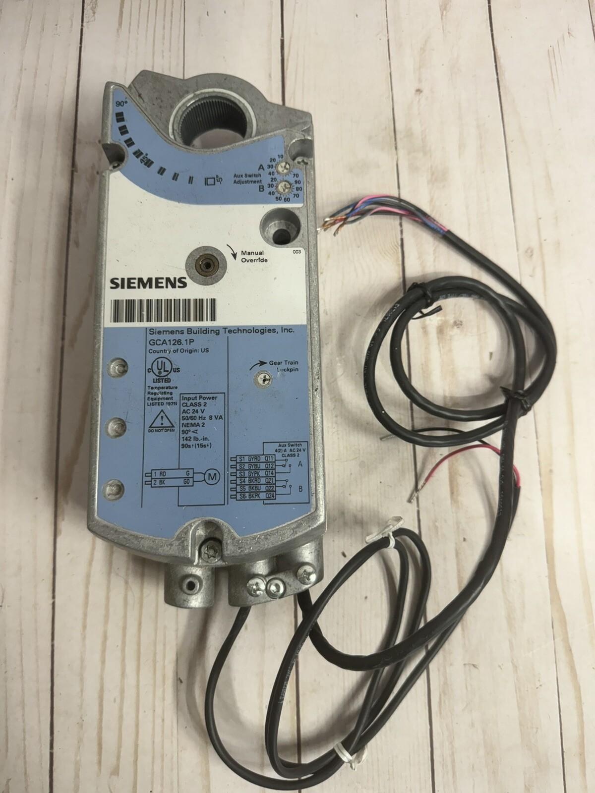 GCA126.1P OpenAir Electric Damper Actuator 24V 160lb-in Spring Return