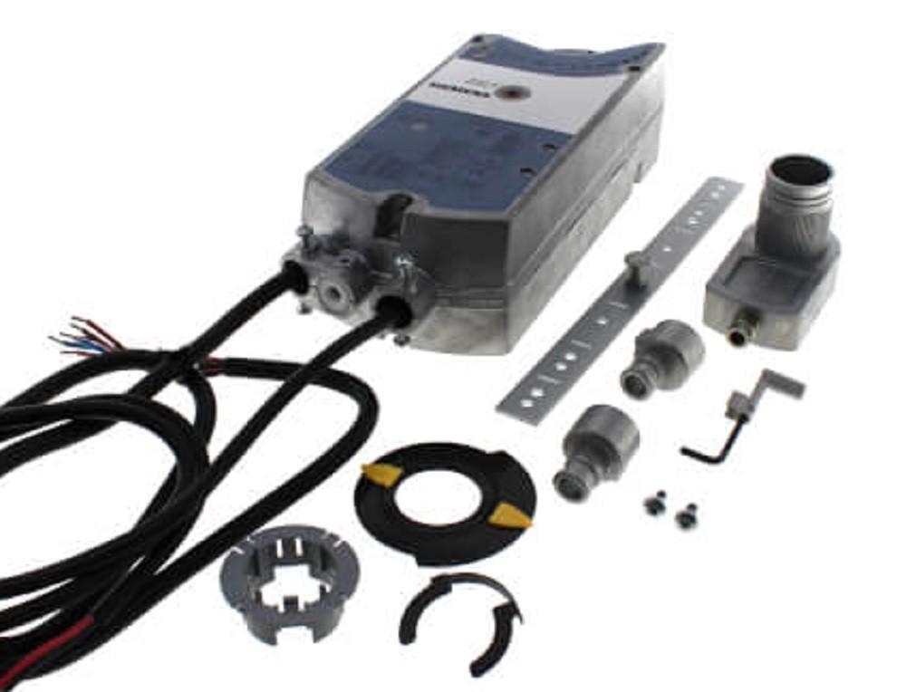 GCA163.1P Damper Actuator, Spring Return, 24 VAC/DC, 0-10 Vdc, 160 lb-in