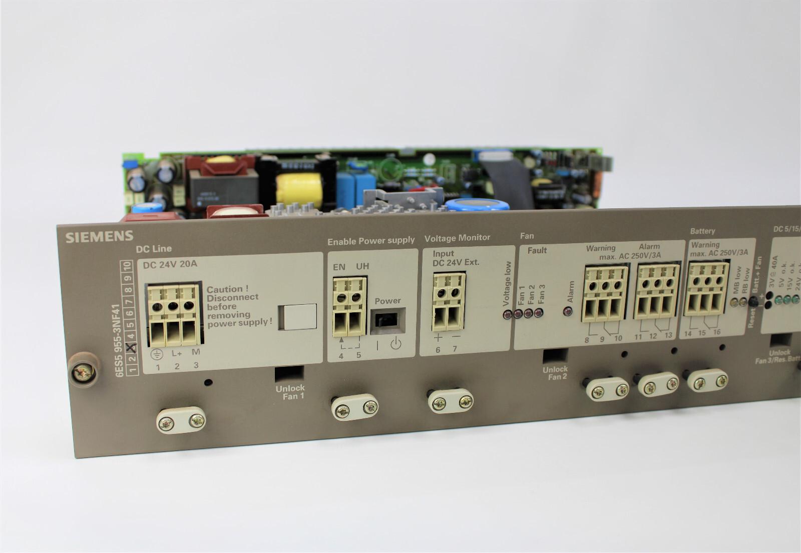 6ES5955-3NF41 SIMATIC S5, POWER SUPPLY 6ES5 955-3NF41