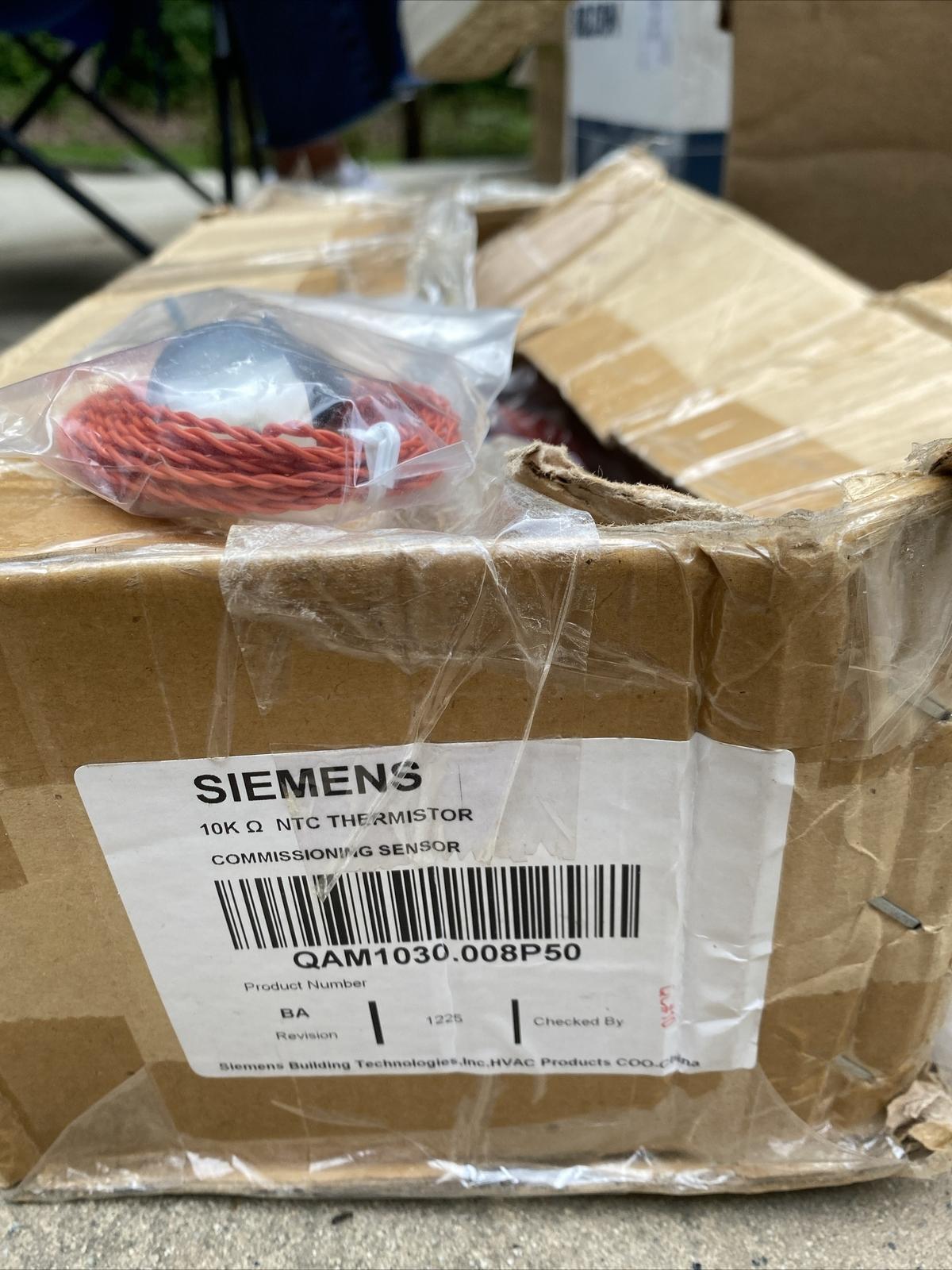 QAM1030.008P50 commissioning air sensor kit duct thermistor probe block