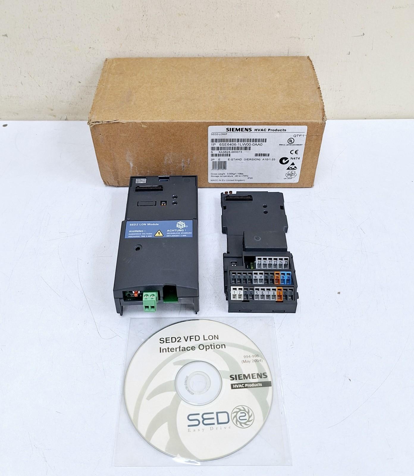 SED2-LONI/F 6SE6406-1LW00-0AA0 SED2 LON Module