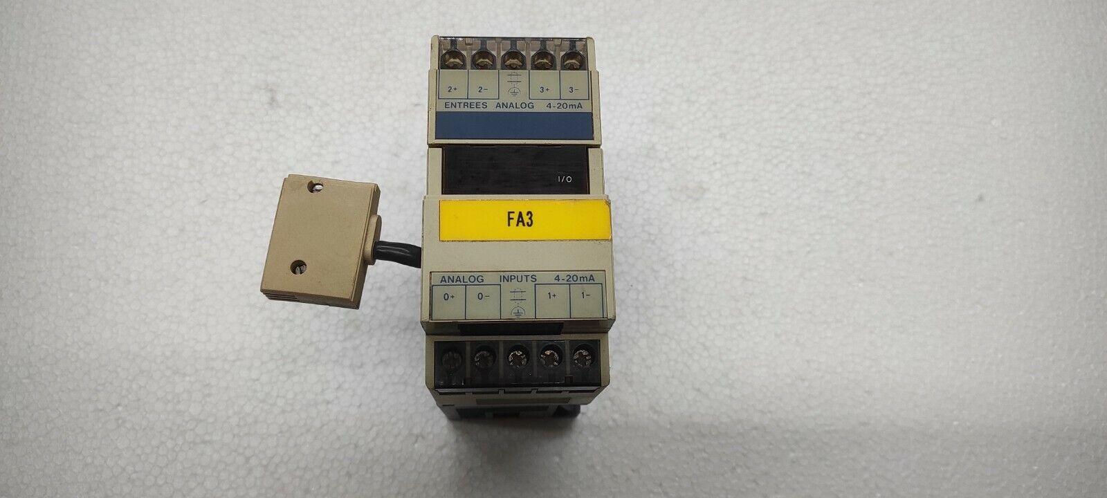 TSX AEG 4111 ANALOG INPUT MODULE