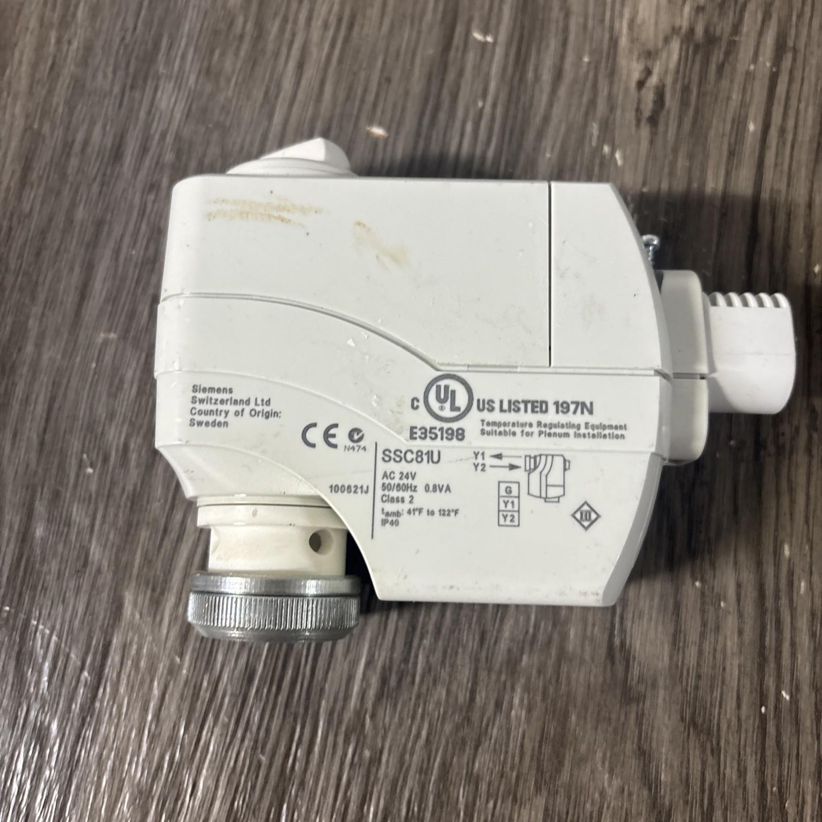 ssc81.5u 24v Actuator HVAC P3