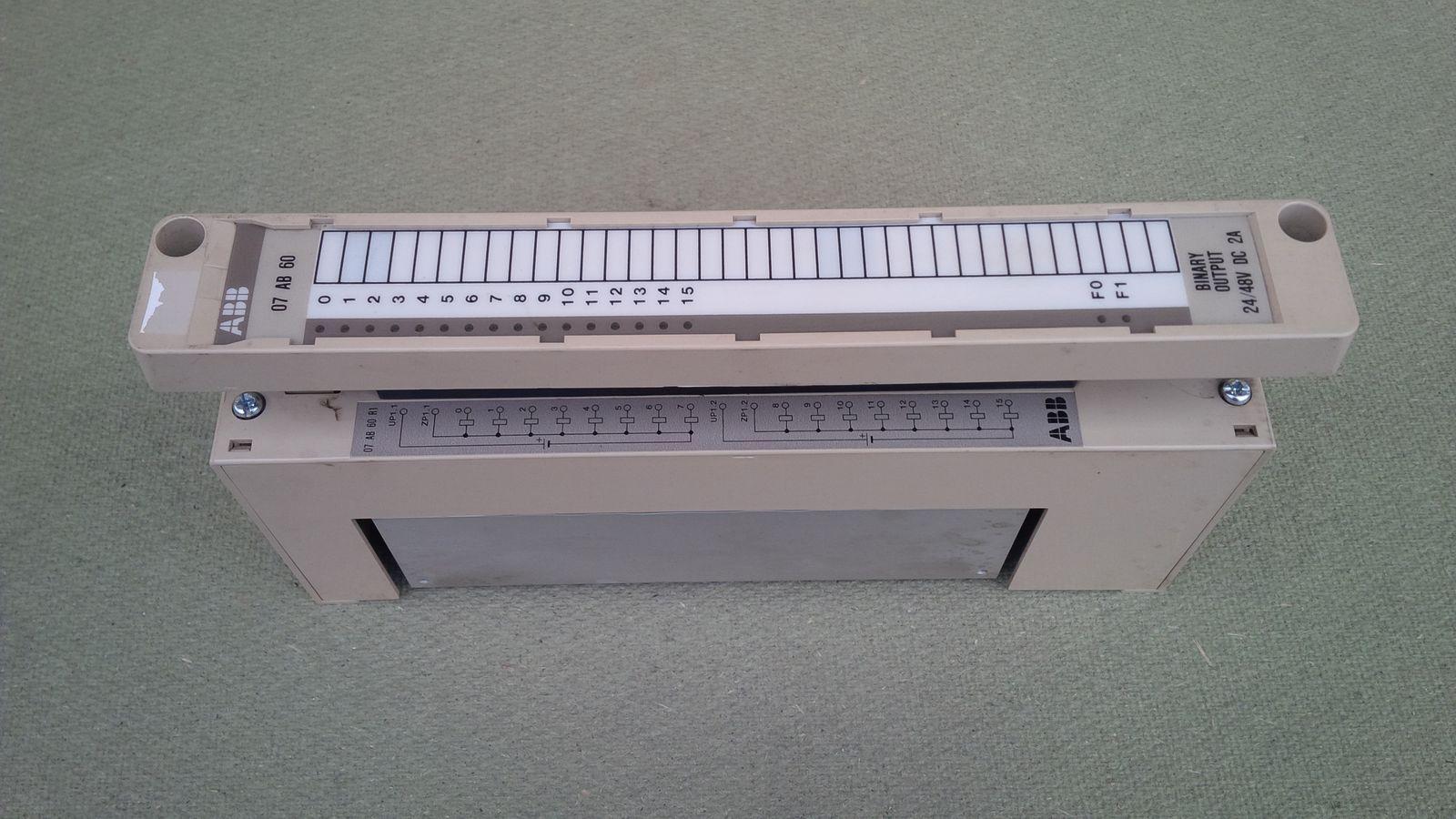Binary Output Module 07 AB 60 R1 Part No.: GJV 30 743 60 R1 GEB