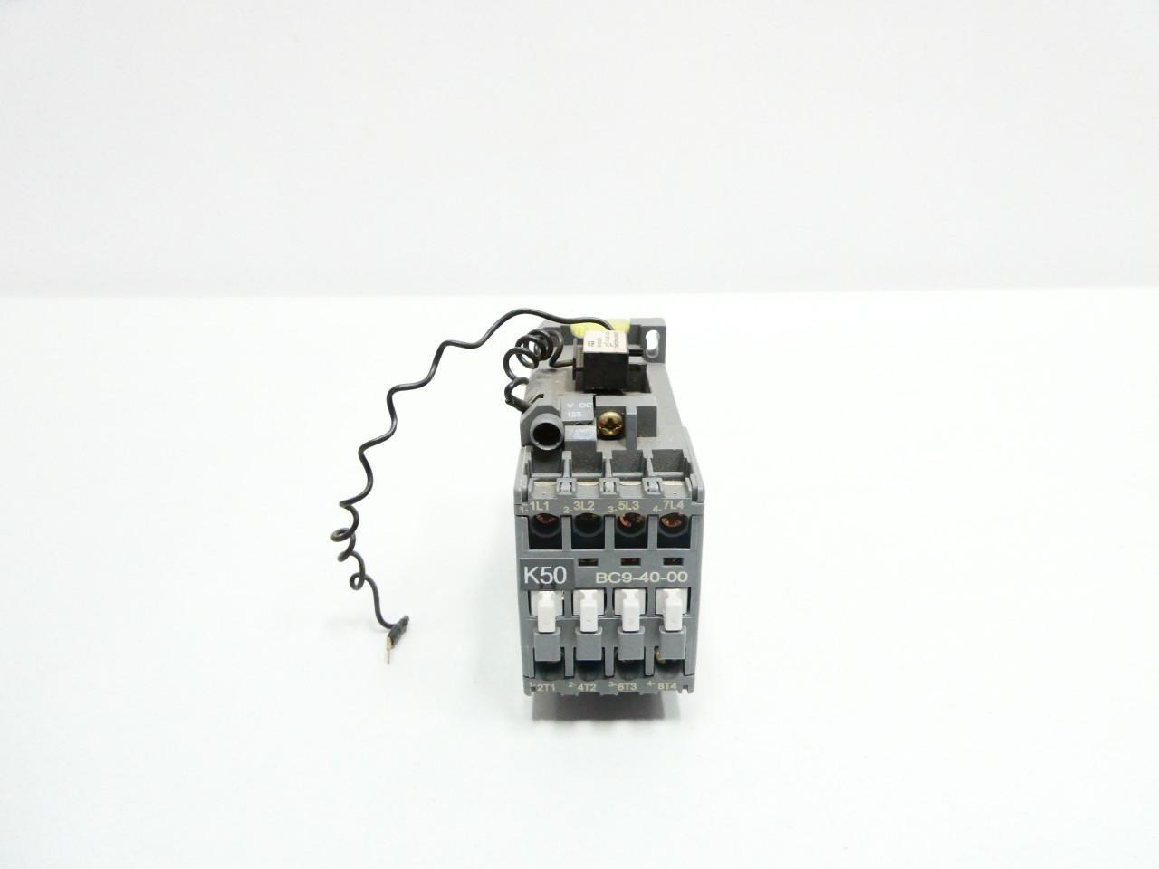BC9-40-00 Contactor 125v-dc 35a Amp