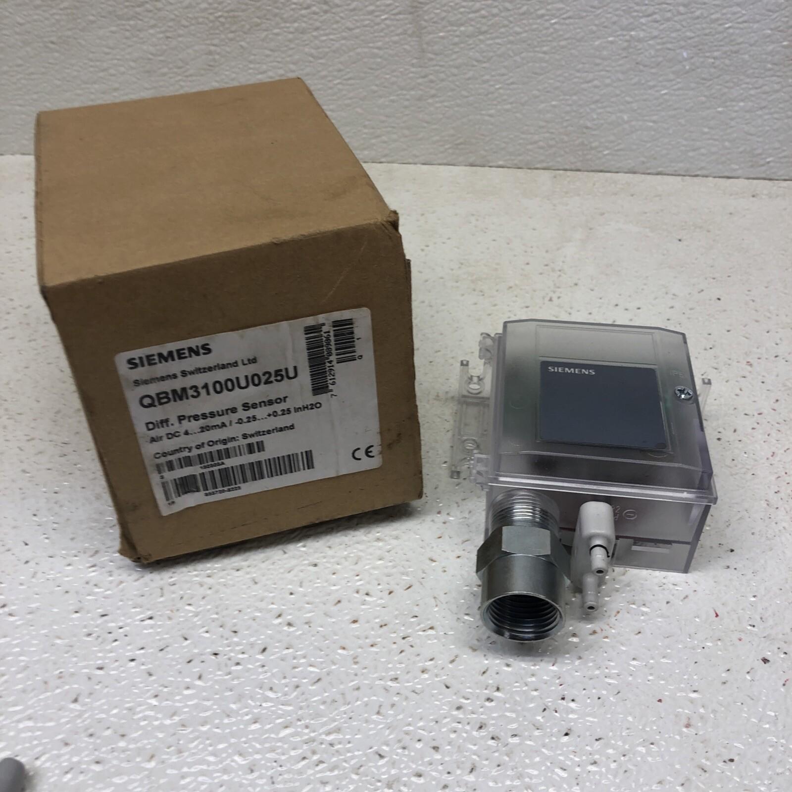 QBM3100U025U Differential Pressure Sensor
