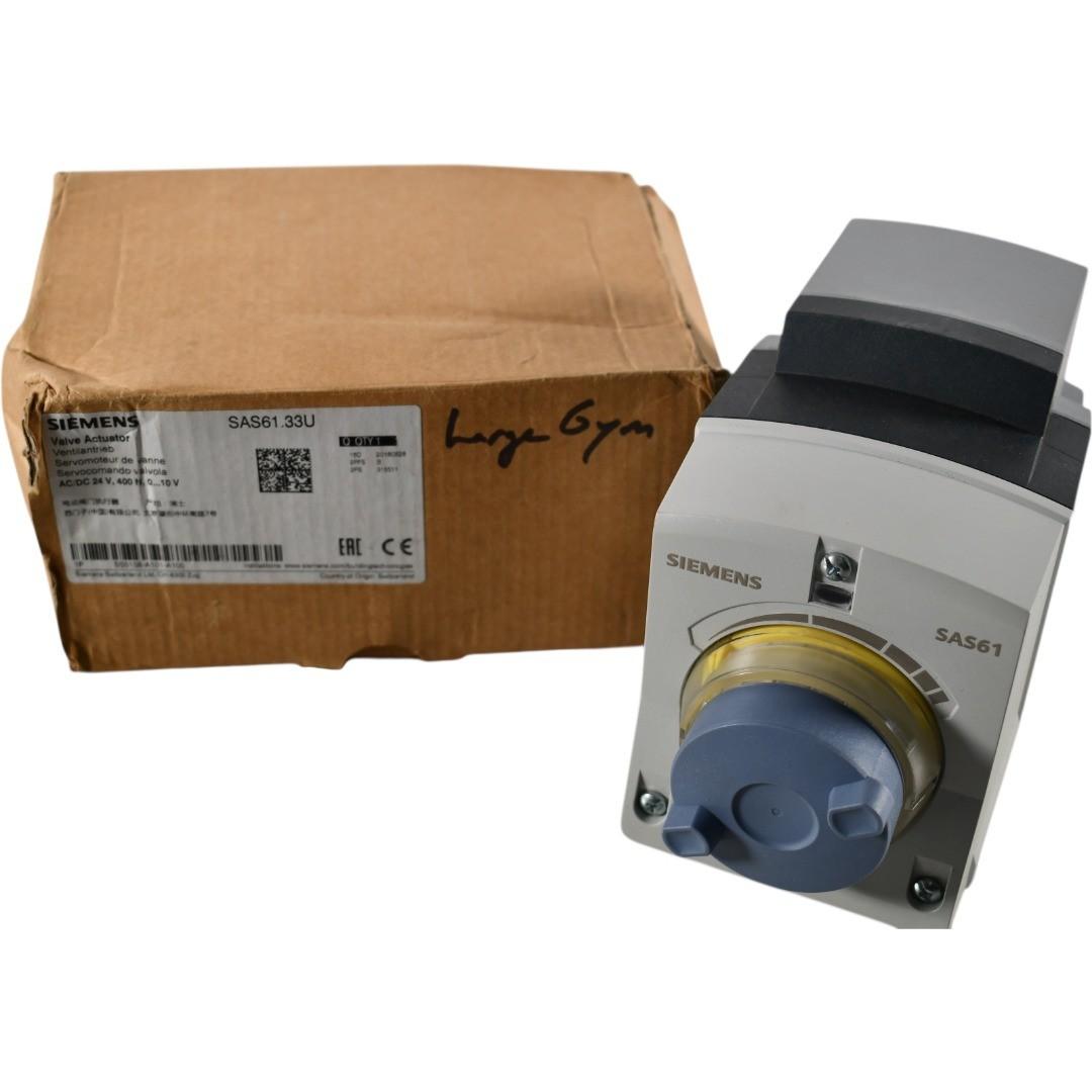 SAS61.33U MT Series Electronic Valve, 24 Actuator, to 10 Vdc, SR,