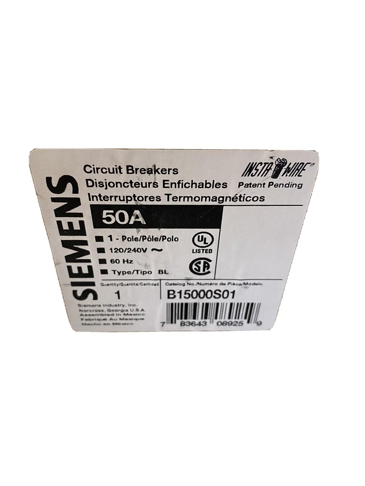 B25000S01 50A 240V 2P