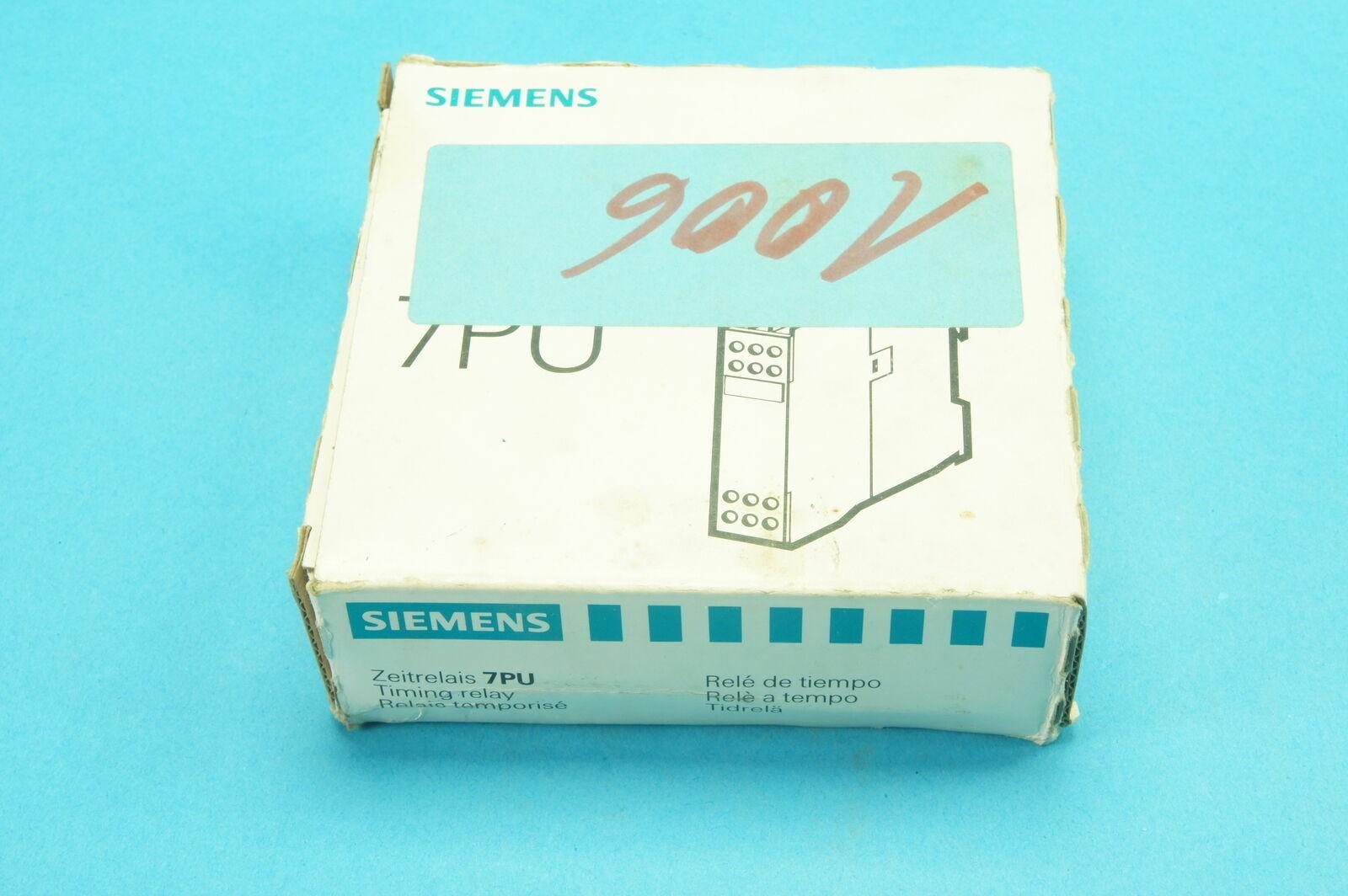 7PU4020-0BB30 timer relay 0.05-1sec 24VAC changeover contacts