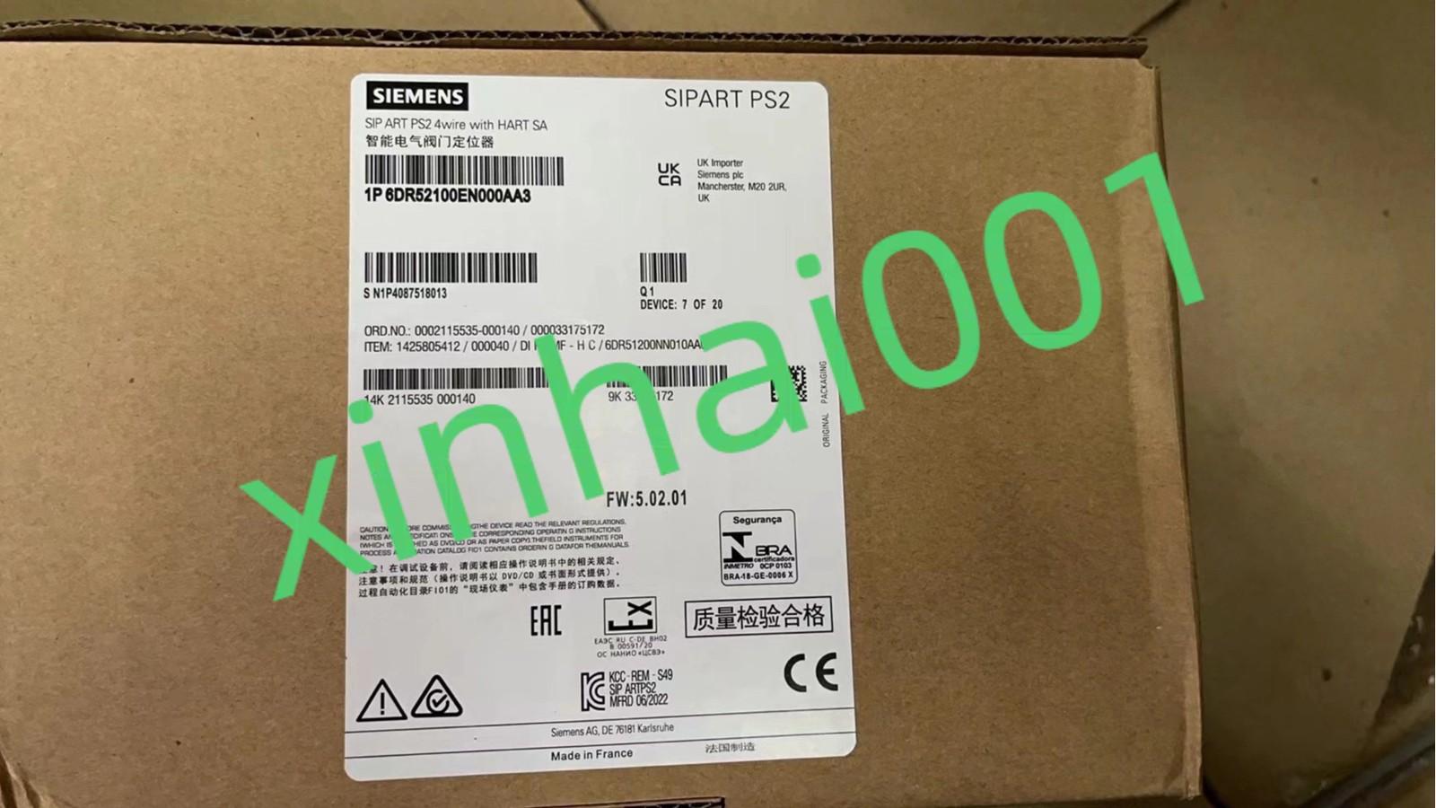 6DR5210-0EN00-0AA3 Positioner 6DR5210-0EN00-0AA3