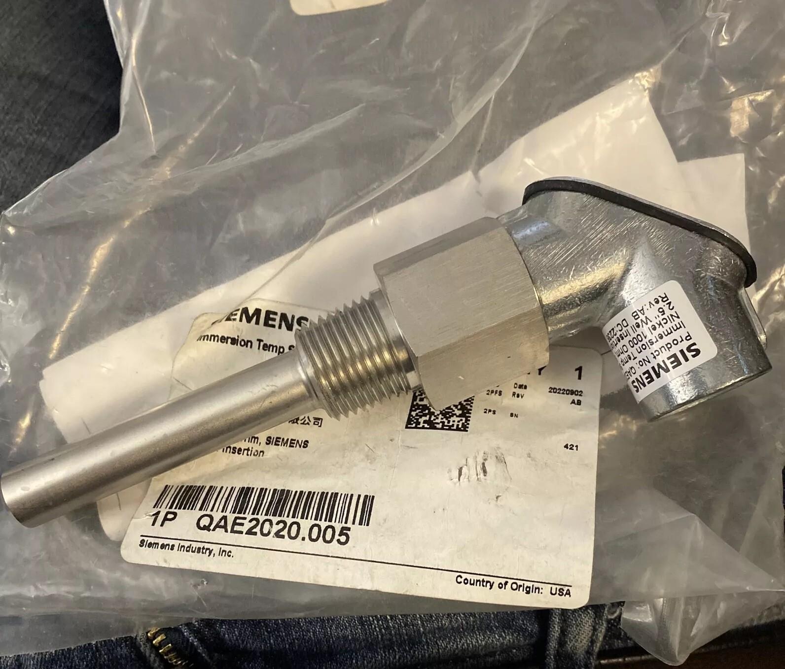QAE2020.005 IMMERSION TEMPERATURE SENSOR