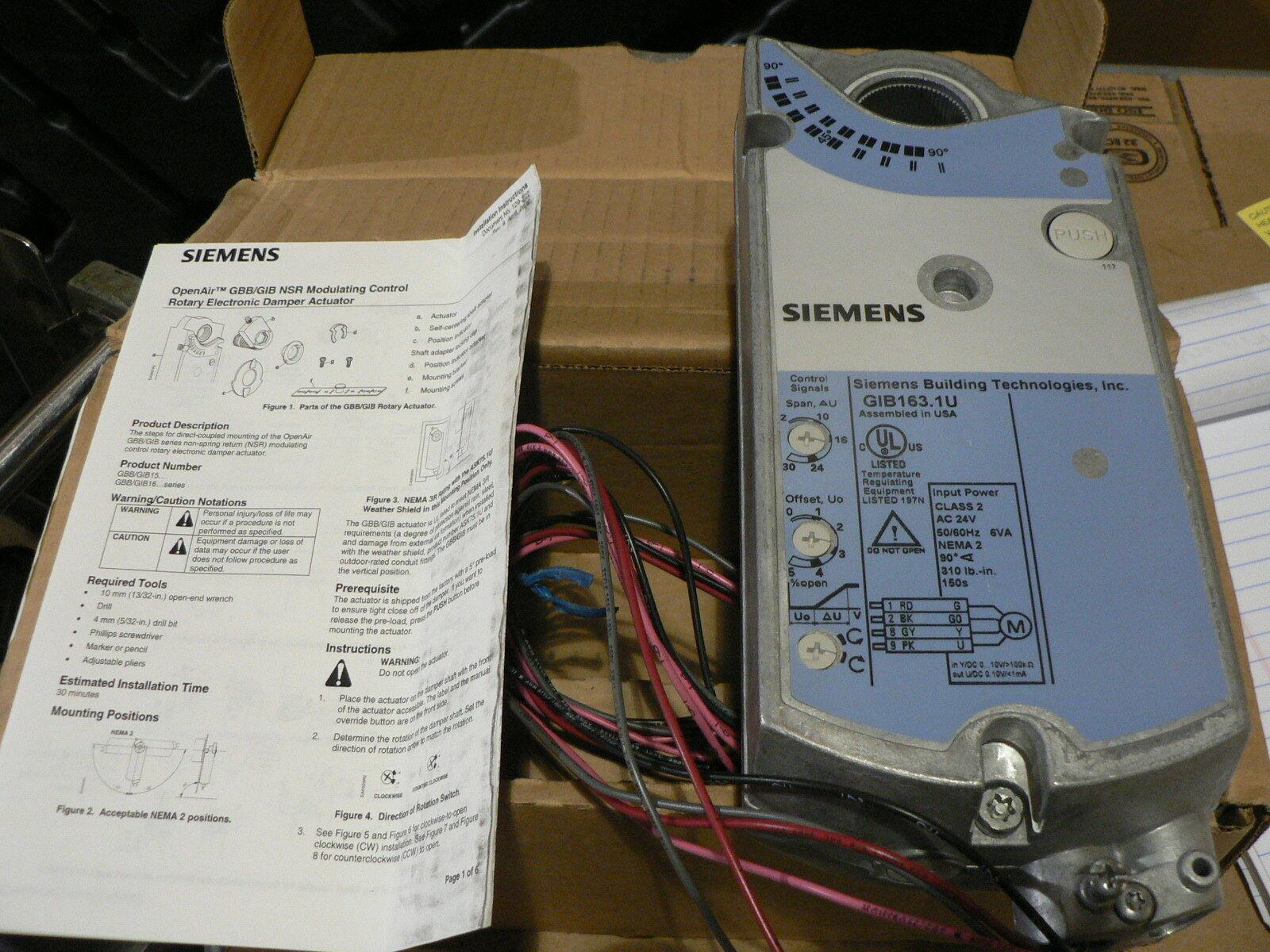 OPEN AIR GBB/GIB NSR MODULATING CONTROL GIB163.1U