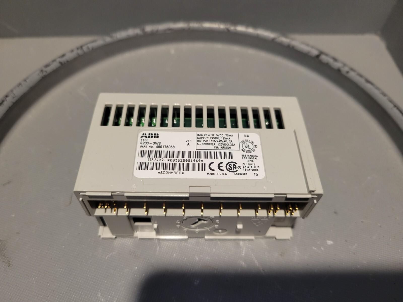 Output Module, Type S200-OW8, 490176068