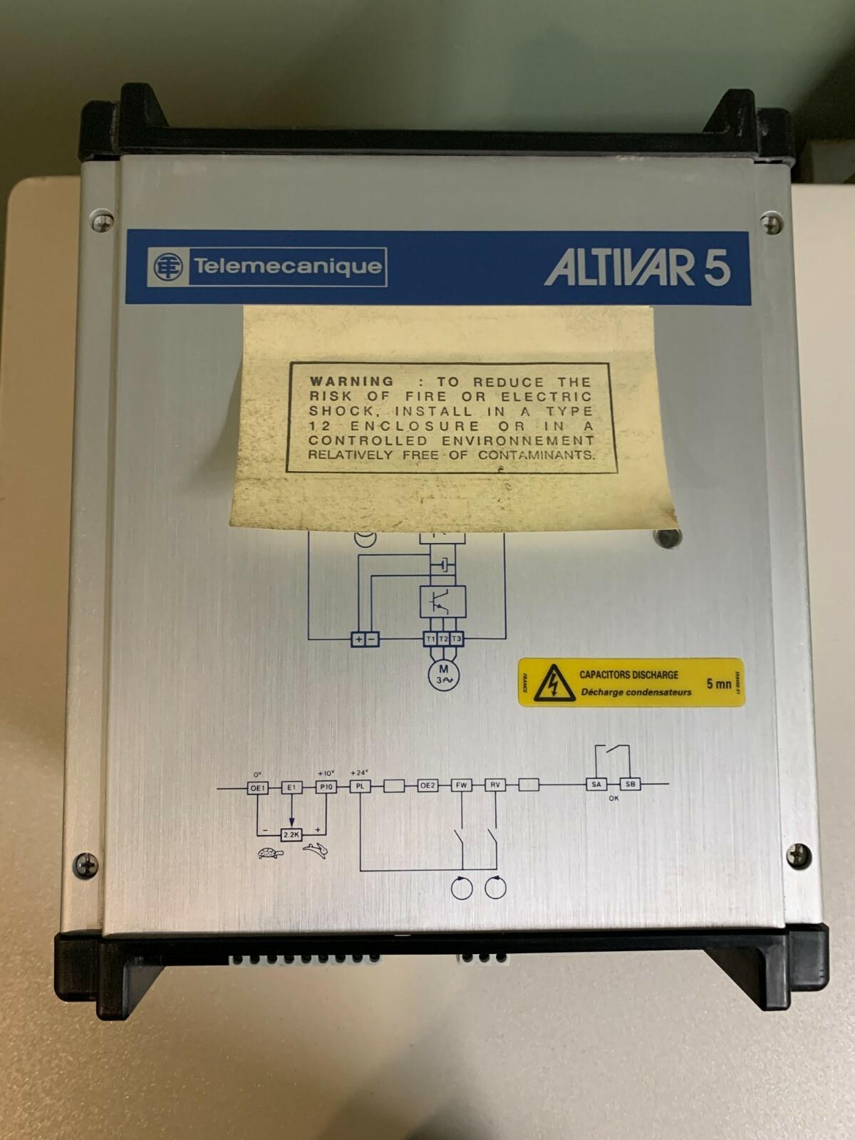 ATV25U15H7 Altivar AC VS Drive 2HP 1.5kW ATV25U 208 240V 50/60Hz
