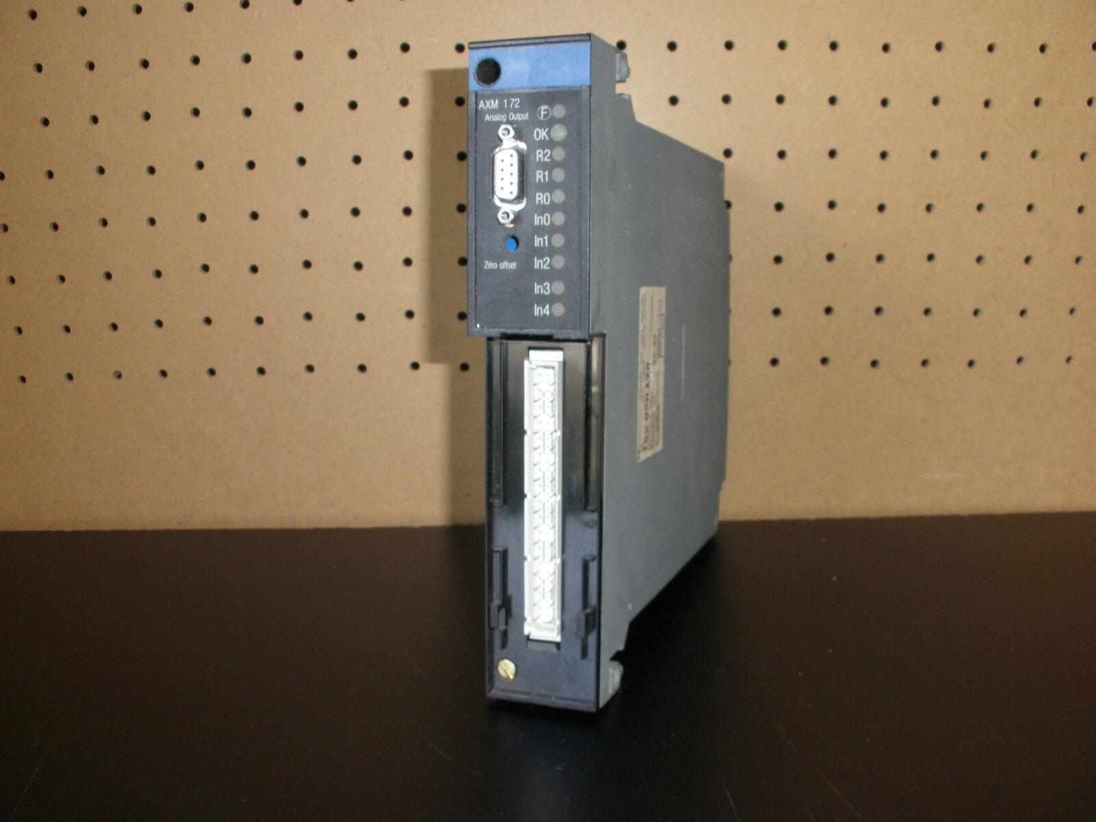 SCHNEIDER TSX AXM 172 AXIS CONTROL ANALOG OUTPUT