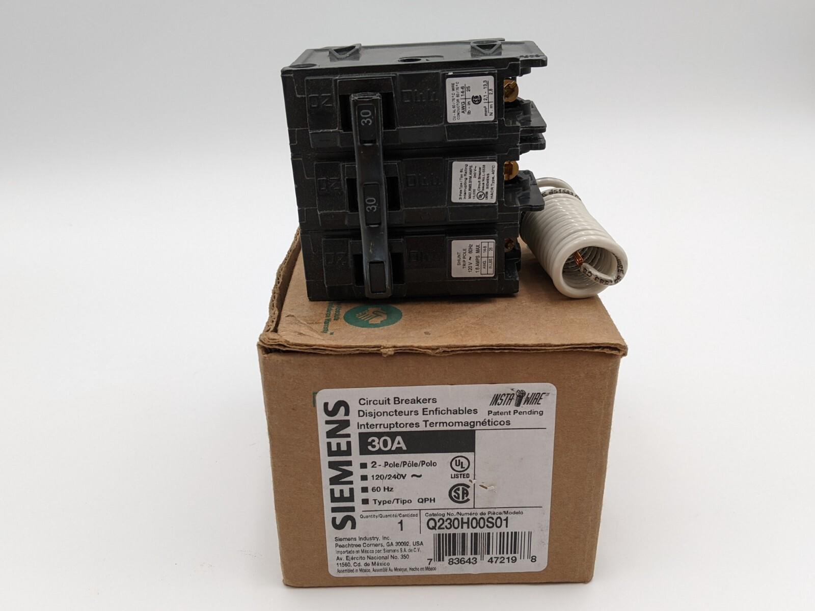 BREAKER 30A 2P 120/240V 22K QPH 120V ST