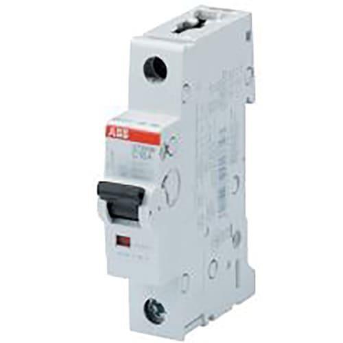 ST201M-C8 Circuit Breaker,Miniature,DIN Rail Mount,C Curve,1 Pole,8