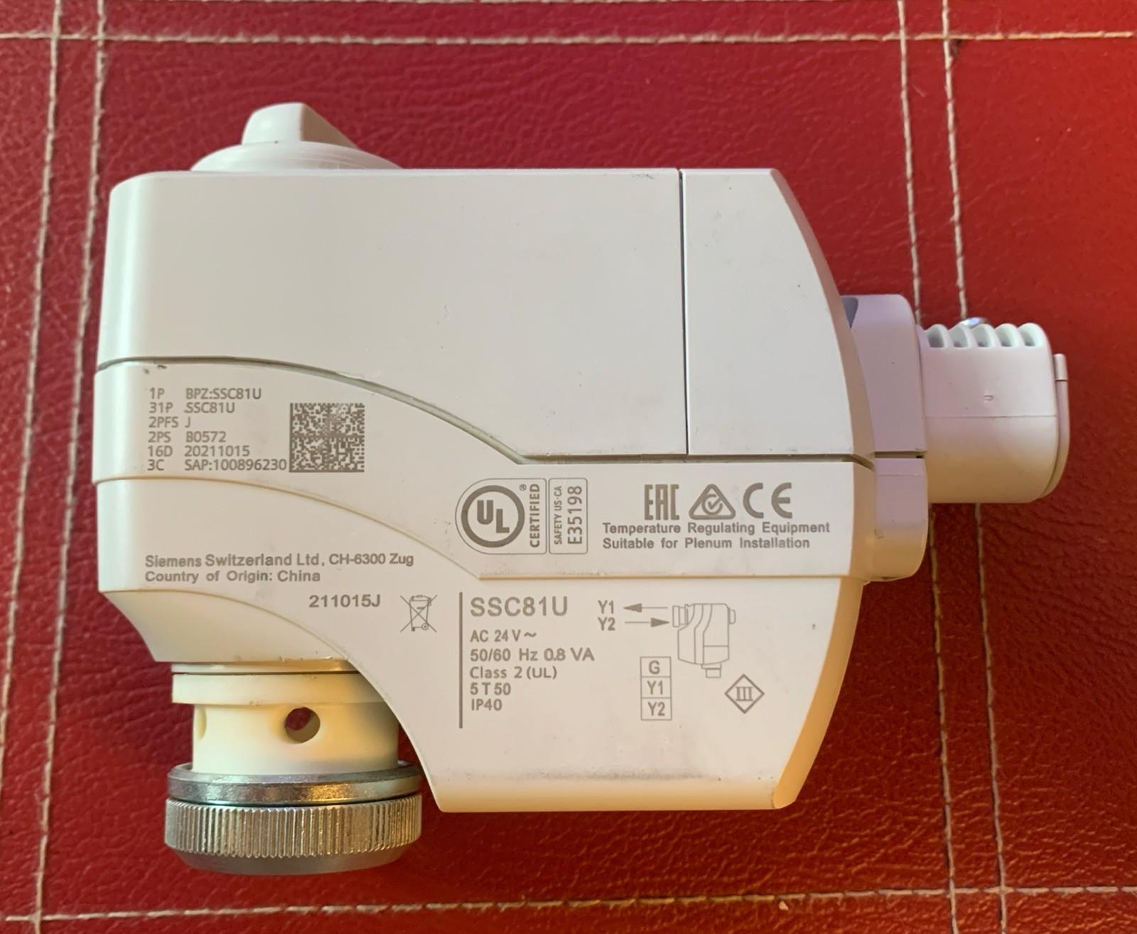 SSC81U Actuator 599 PowerMite HVAC Products