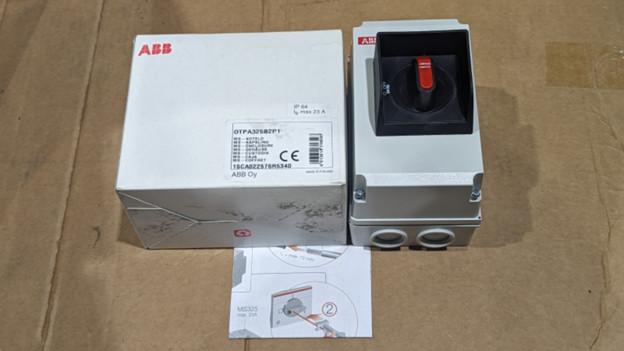OTPA325B2P1 1SCA022576R MS MOTOR PROTECTION ENCLOSURE SELECTOR SWITCH