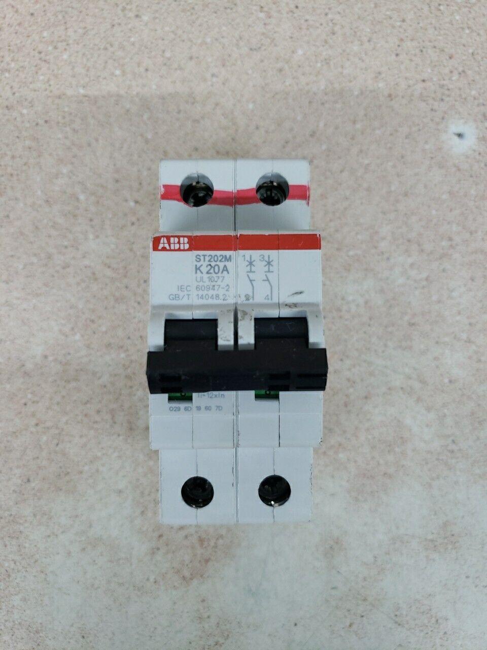 ST202M-K20 2-Pole 20A Circuit Breaker UL1077