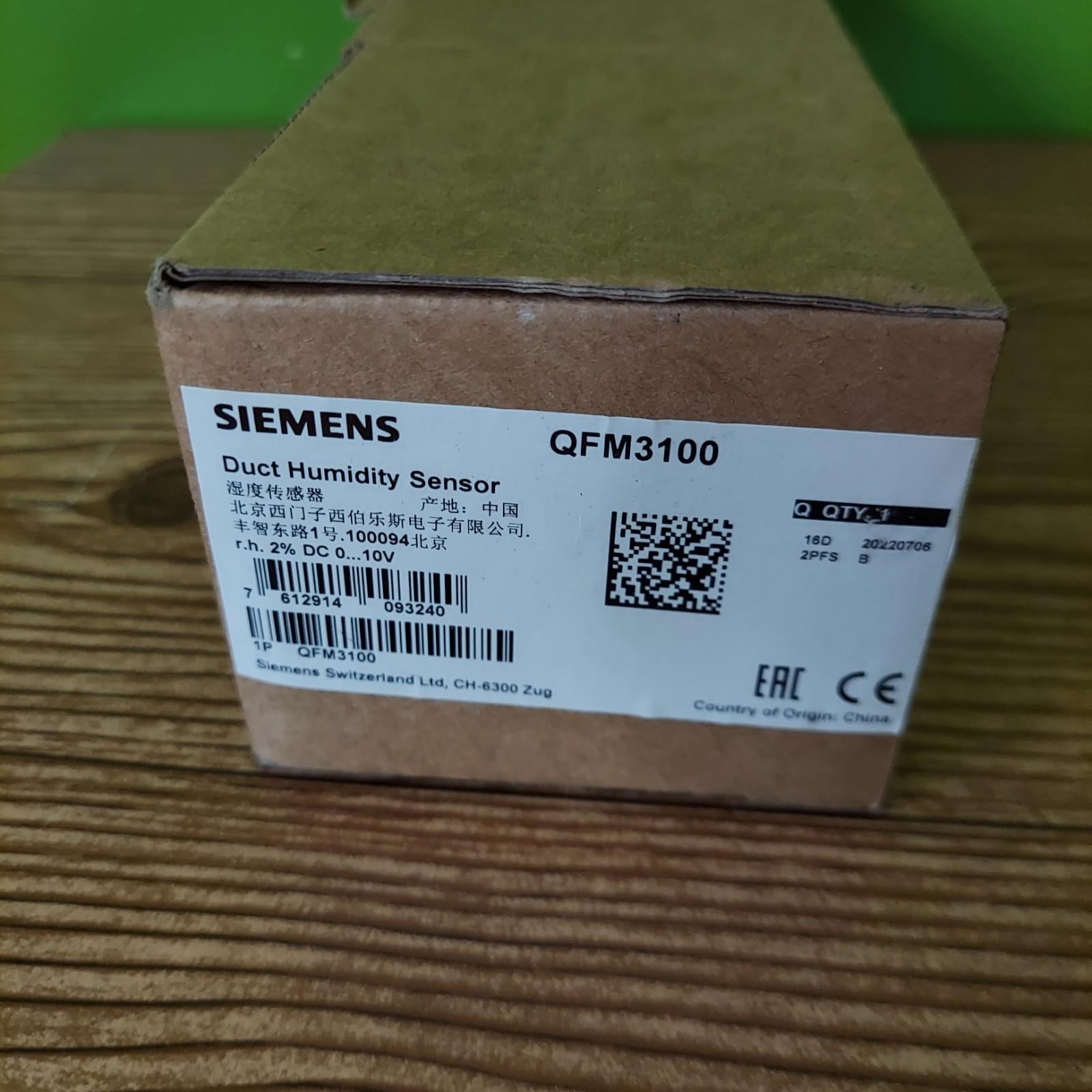 QFM3100 2% Duct Humidity Sensor 2%) to 10 VDC