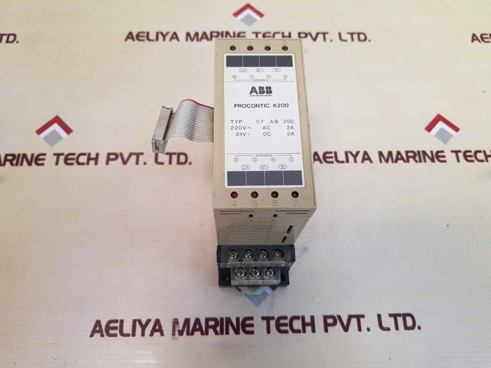 Procontic K200 GJV3 0724 13 R1 Binary Output Module