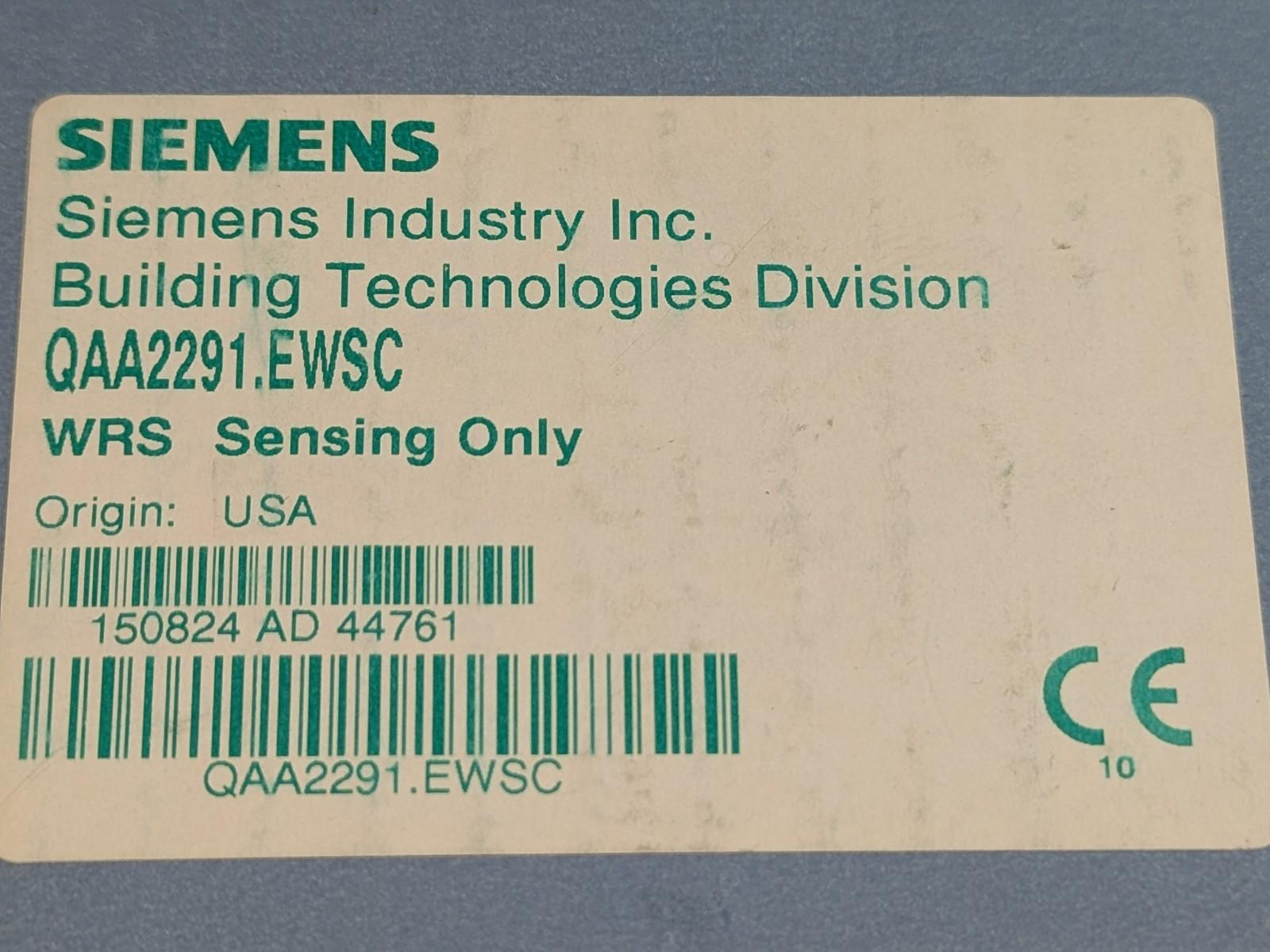 QAA2291.EWSC WRS Sensing only Temperature Sensor