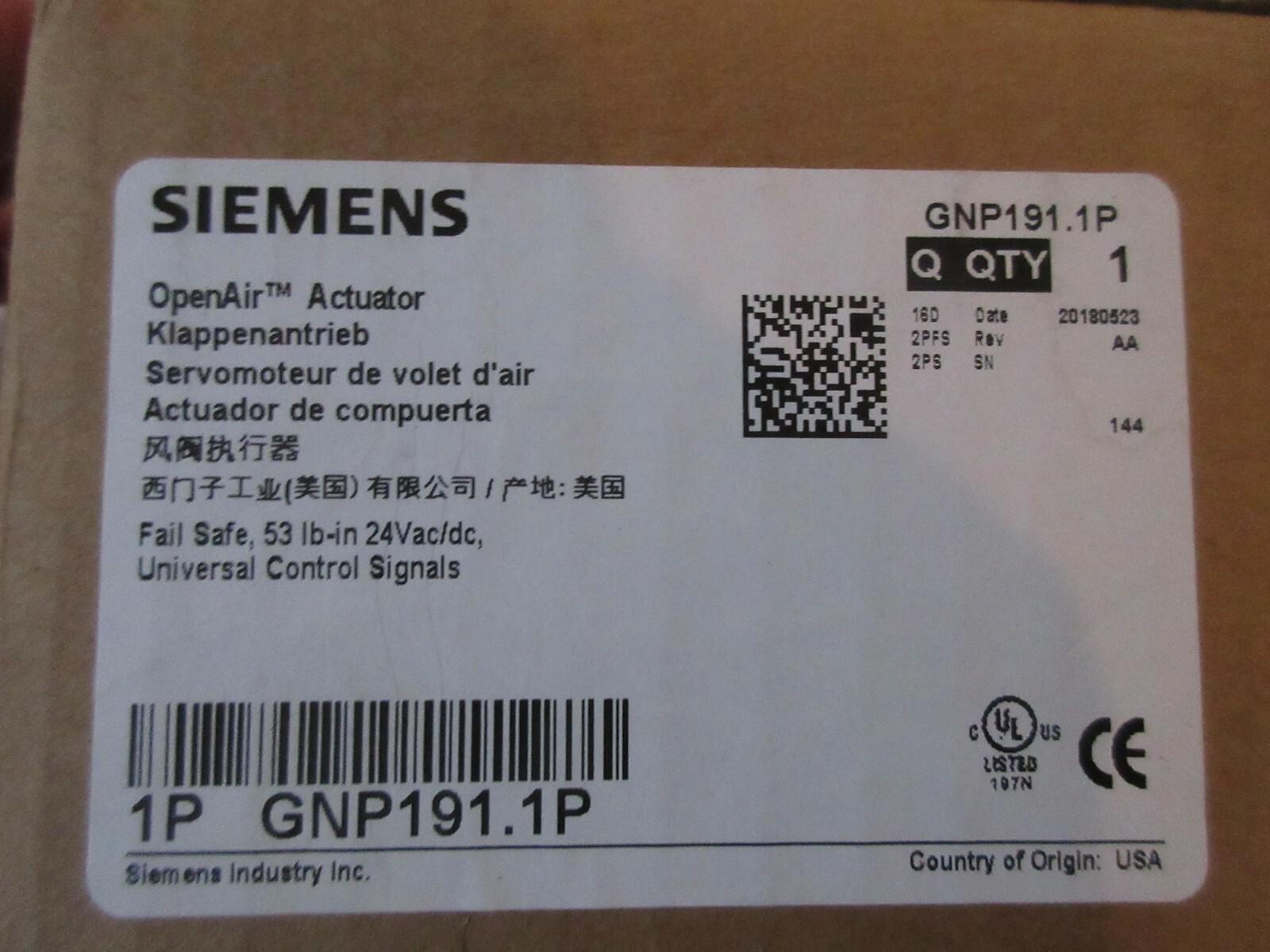GMA163.1P OPEN AIR FAIL SAFE ACTUATOR