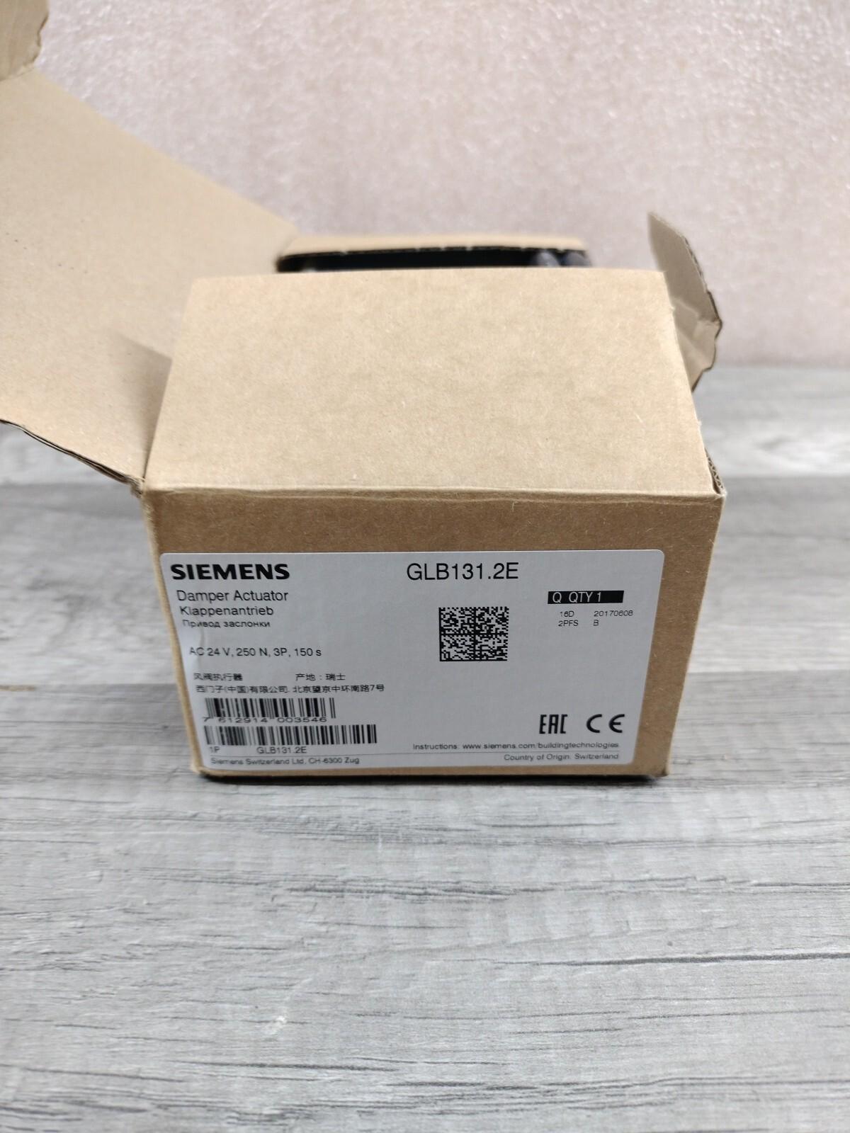 GLB131.2E ELECTRIC DAMPER ACTUATOR 24VAC