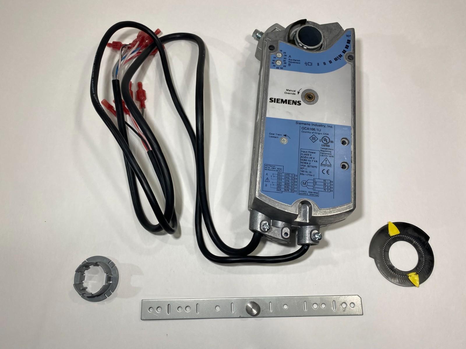 GCA166.1U Damper Actuator 24V 2-Position HVAC Motor