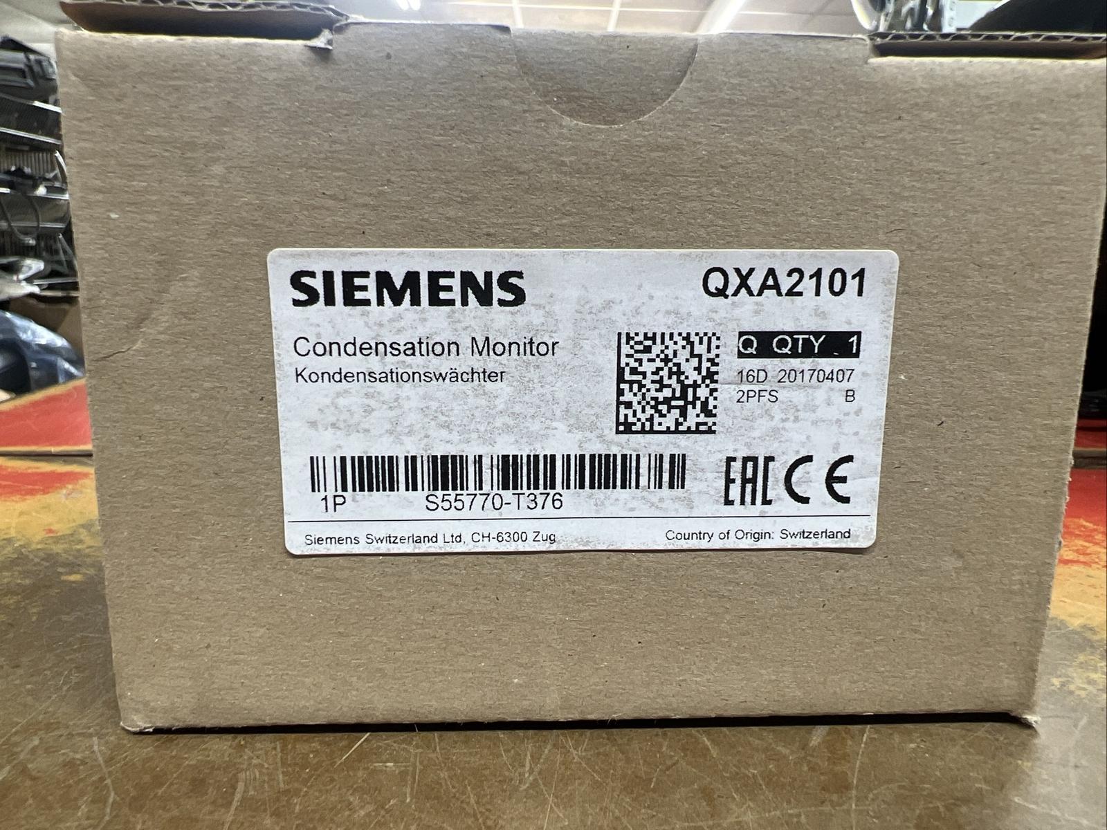 condensation Monitor QXA2101 sunlight intensity sensor S55770-T376