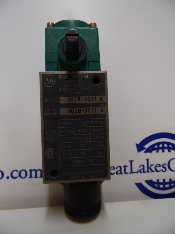 802M-ASJ1 SER LIMIT SWITCH