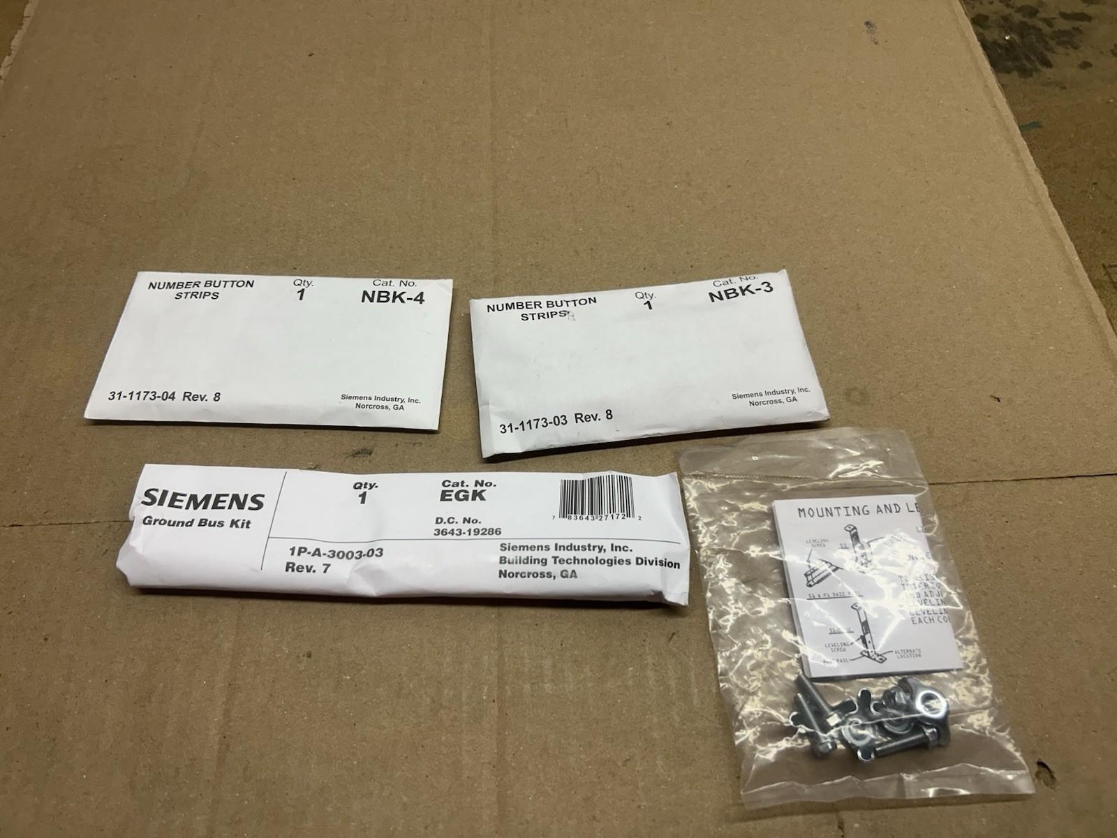 Panel Accessories EGK Bus kit, NBK-3, NBK-4, TMK1 Mounting Kit