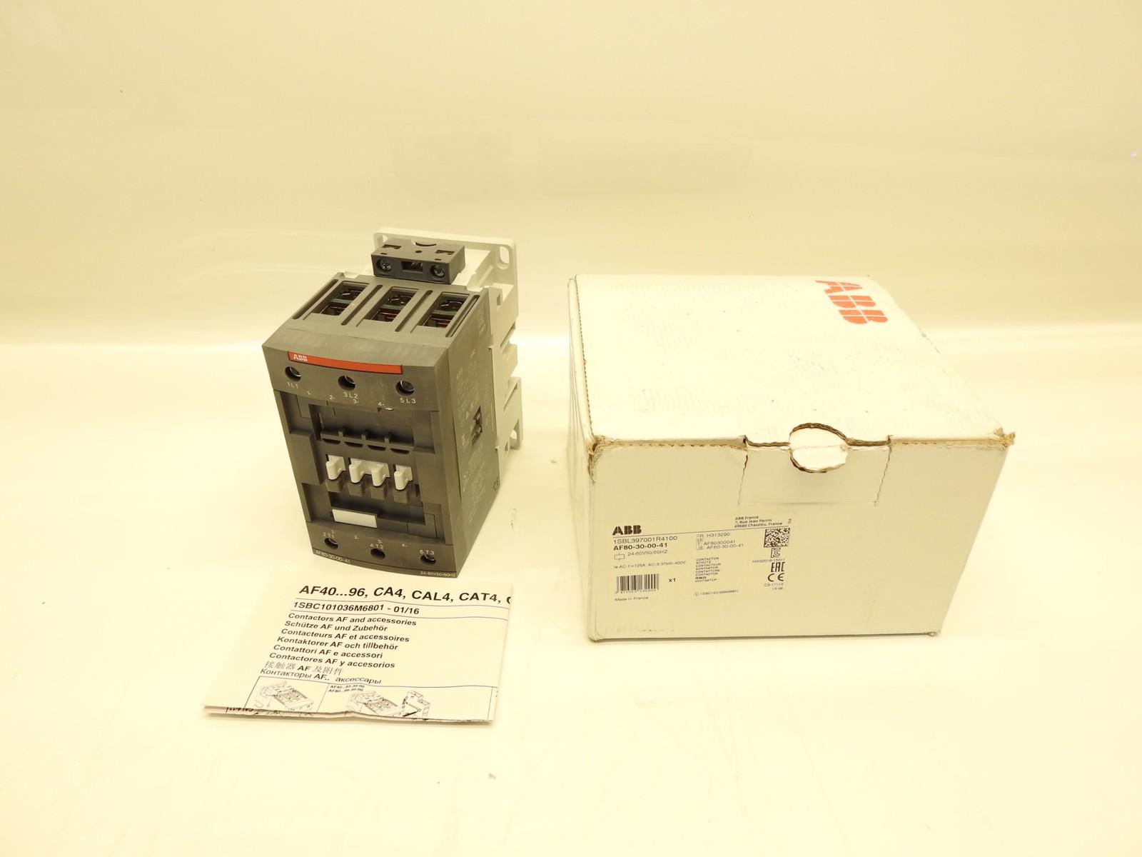 ABB 1SBL397001R4100 AF80-30-00-41 Contactor