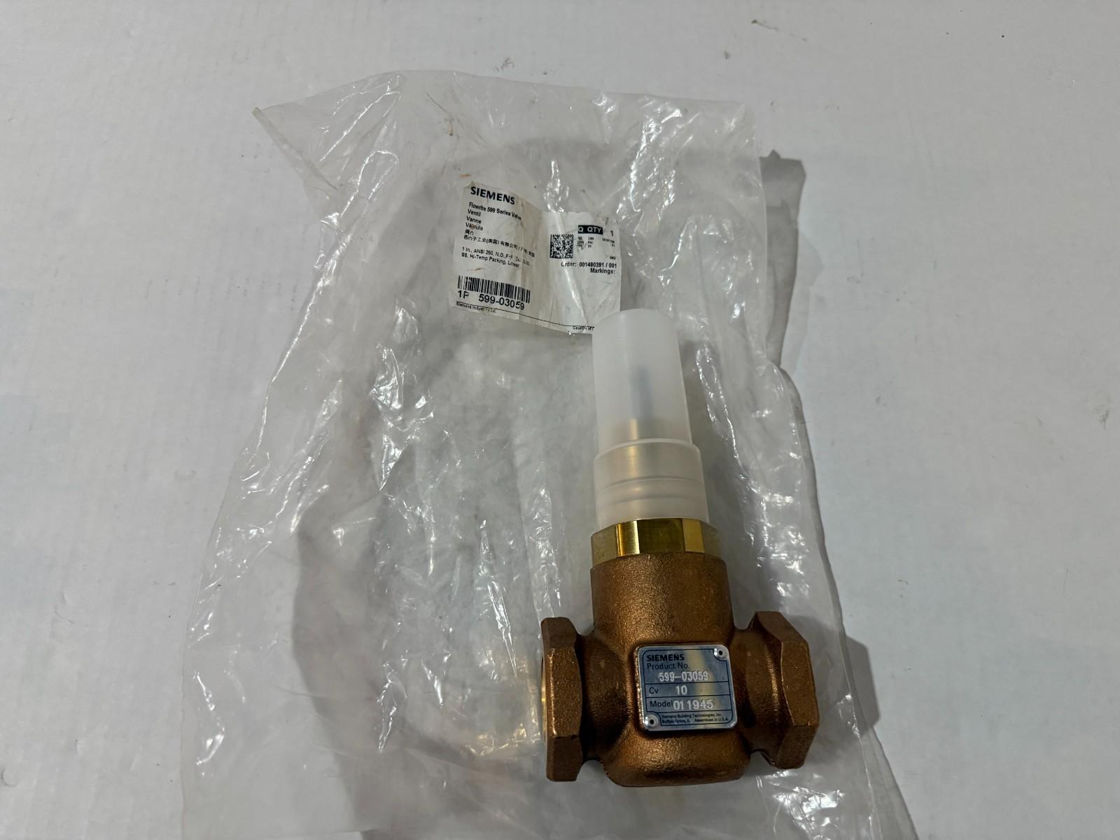 599-03059 Valve Body 011945