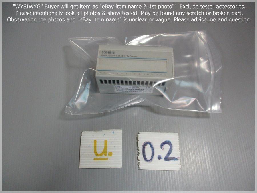 S200-IB16, PLC Module as photos, sn:7960.