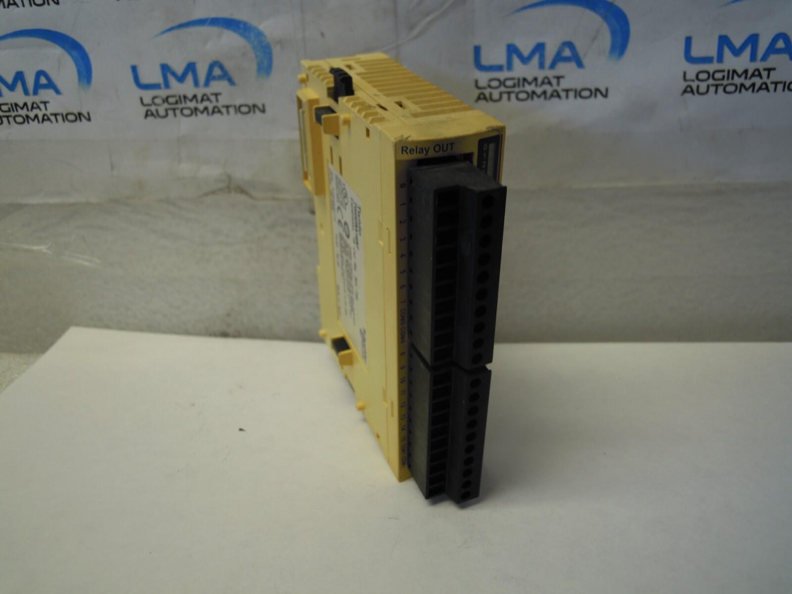 TWDDRA16RT MODICON PLC EXPANSION UNIT RELAY 16 OUTPUT 24VDC 75mA