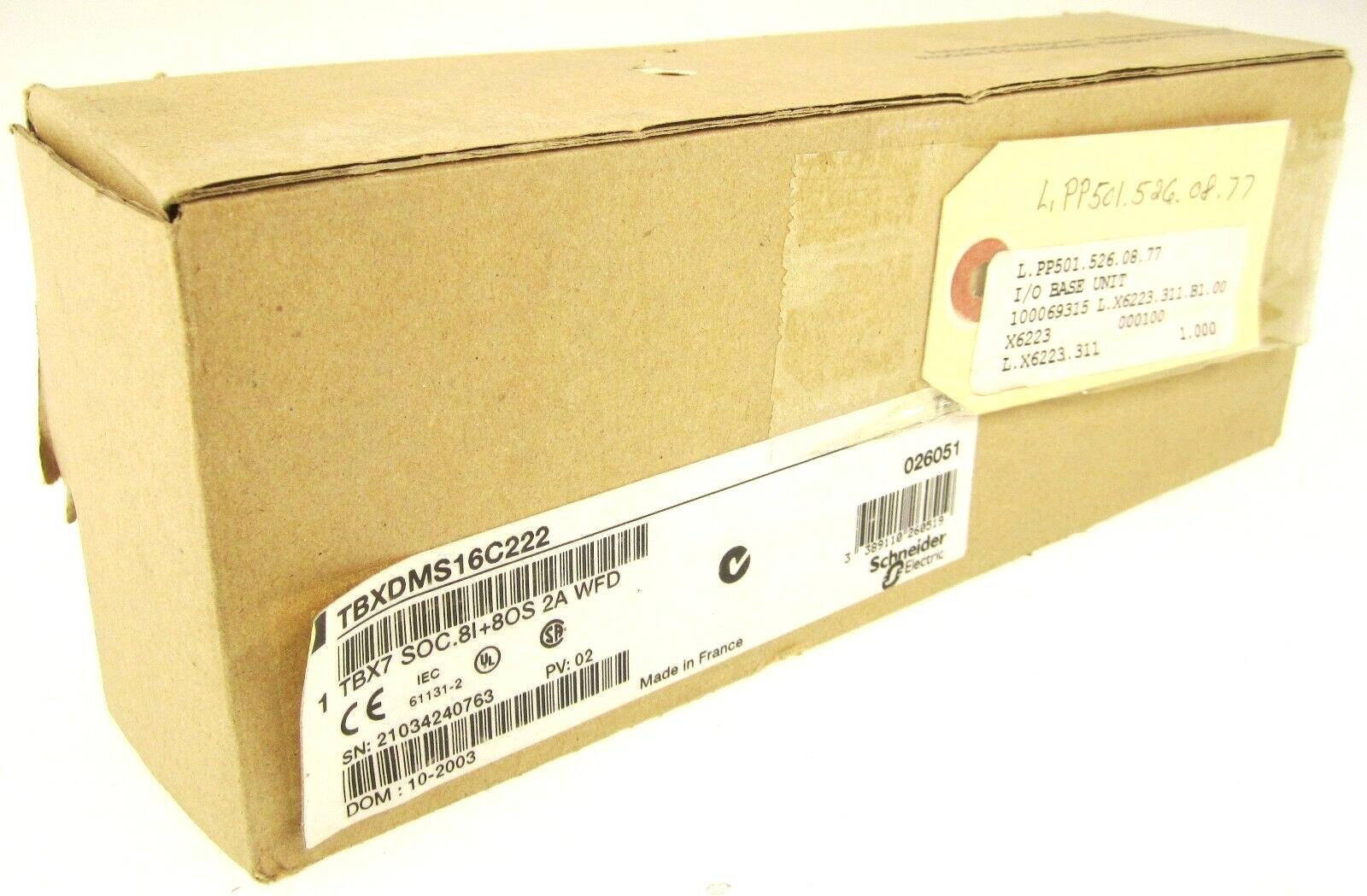 TBXDMS16C222 Telemecanique TBX7 Control Unit 8I 8OS 2A