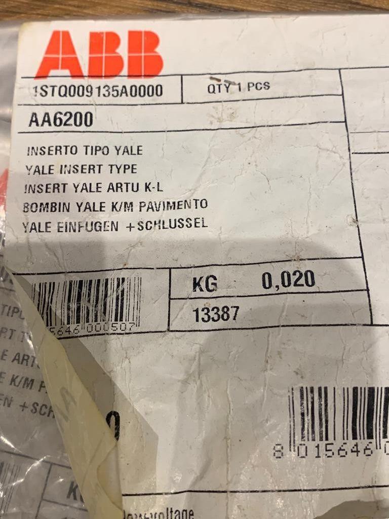 AA6200 1stq009135a0000 yale insert type