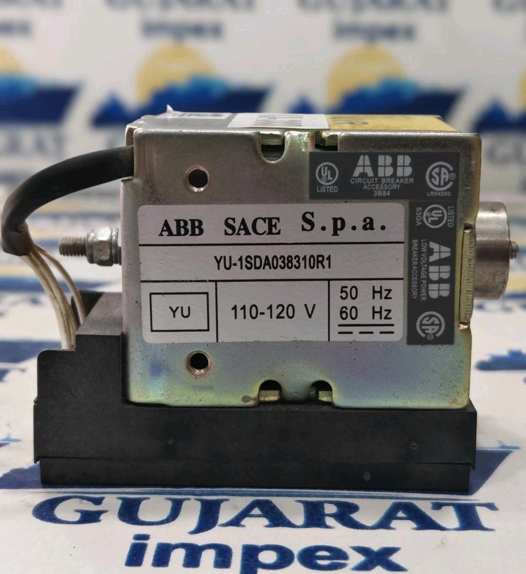 SACE S.P.A YU-1SDA038310R1 UNDERVOLTAGE RELEASE COIL 110-120V OK