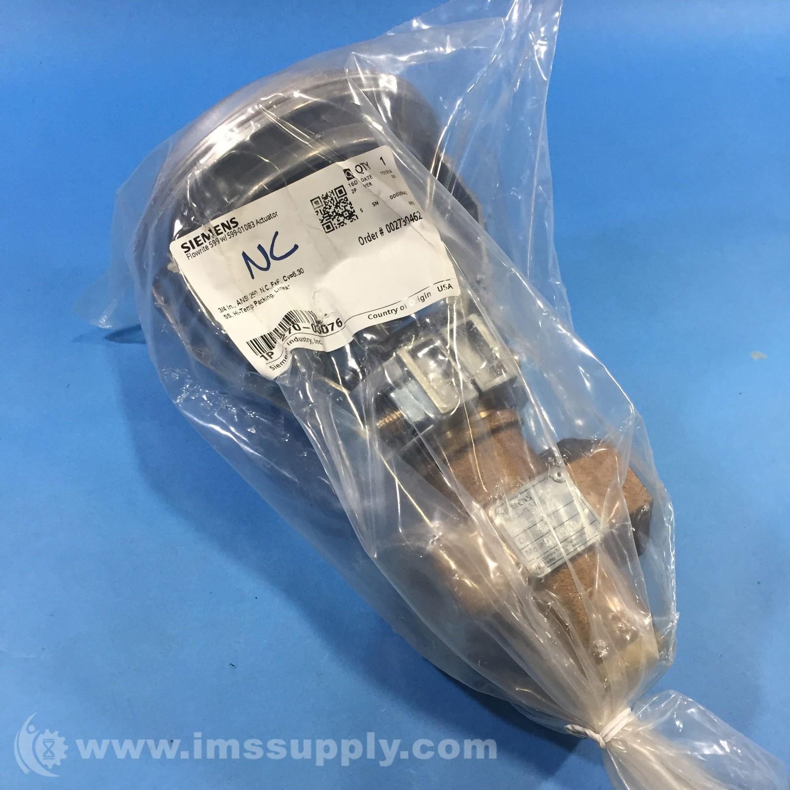 270-03076 Valve Assembly, 2-Way, NC, 3/4" FNFP